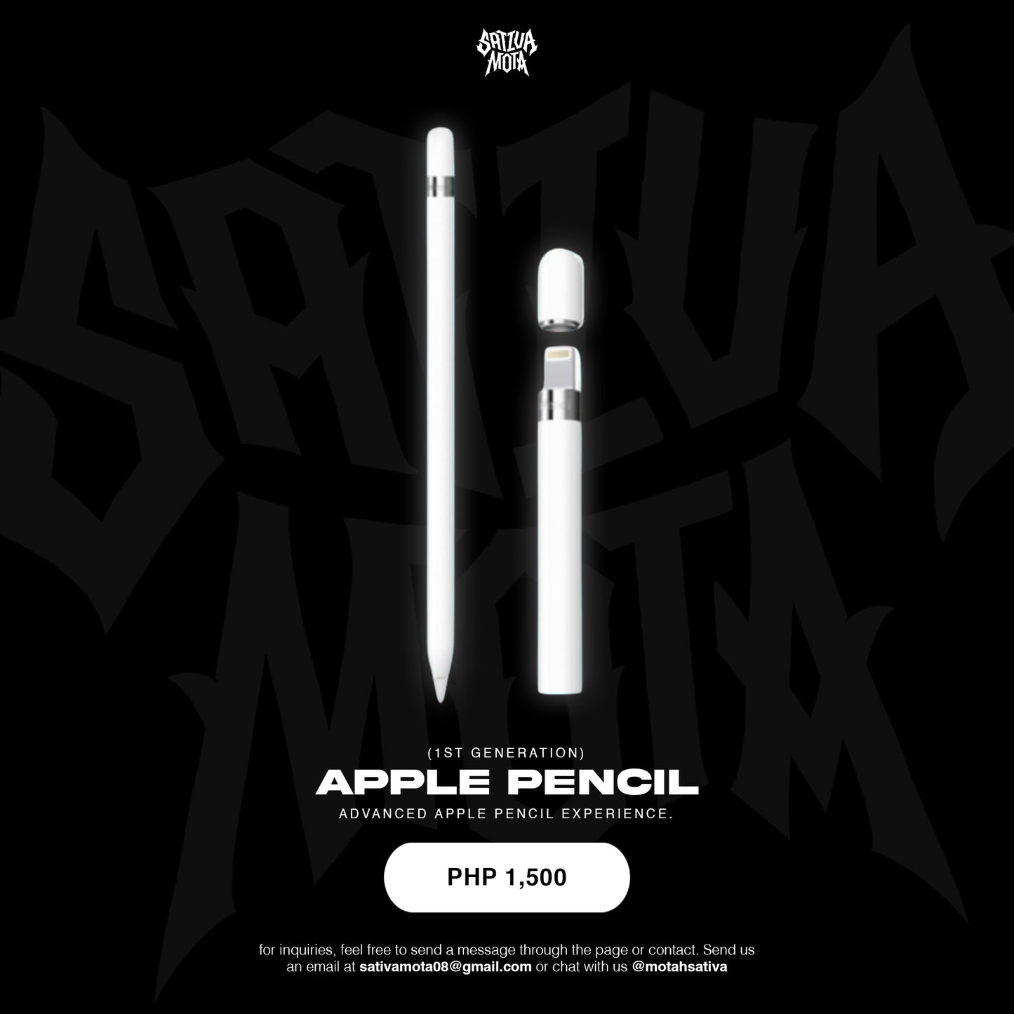 STVA APPLE PENCIL (GEN 1)